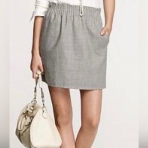 J. Crew Gray Mini Skirt